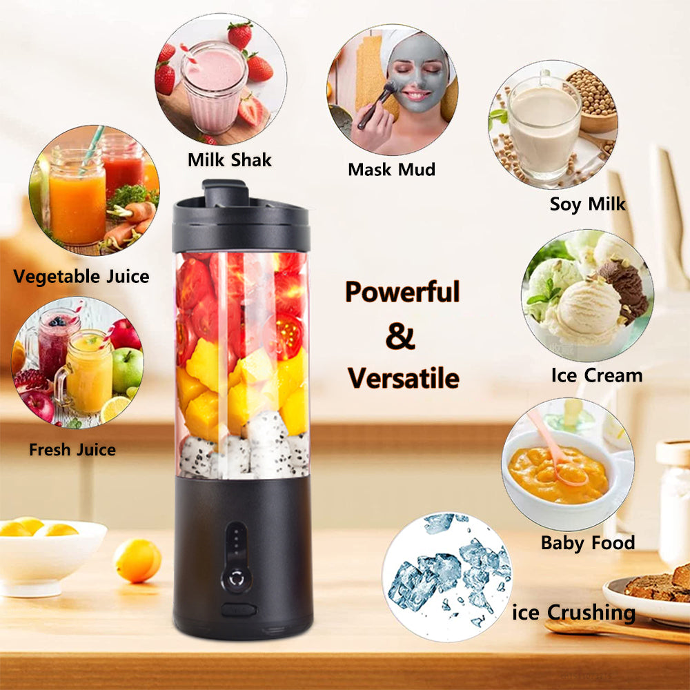 Glakyn Small Portable Mini Rechargeable Blender